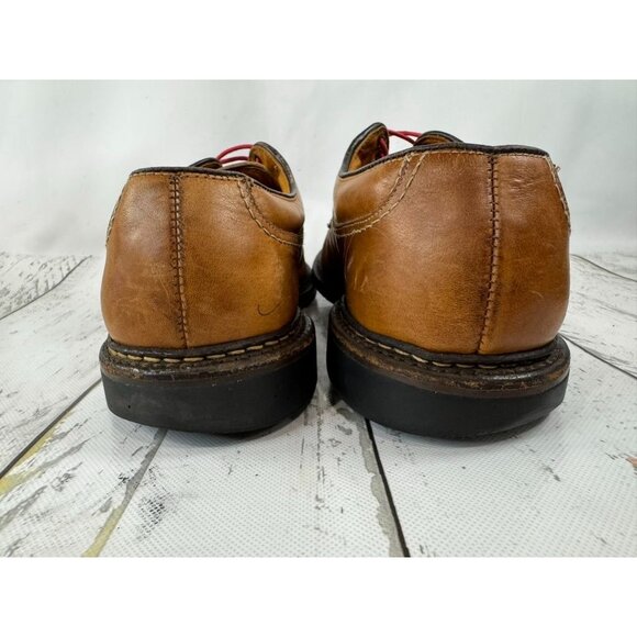 Allen Edmonds Wilbert Mens Leather Derby Shoes Size 9.5 With Red Laces - Picture 4 of 7